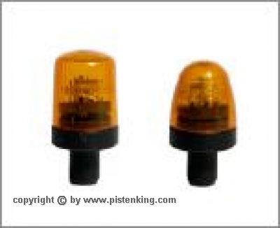 [ PK-RX16-OR ] RX16-OR Zwaailicht 1/16 Oranje Afgerond