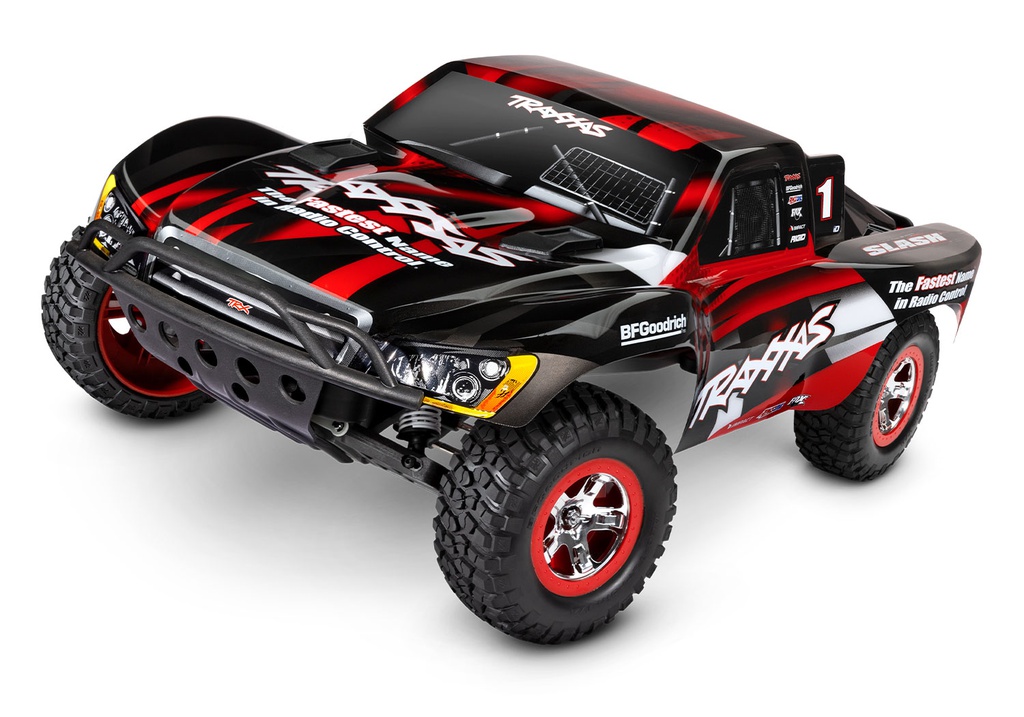 [ TRX-58034-8RED ] Traxxas SLASH 1/10-SCALE 2WD SHORT COURSE RACING TRUCK TQ 2.4GHZ W/USB-C - Red - TRX58034-8RED