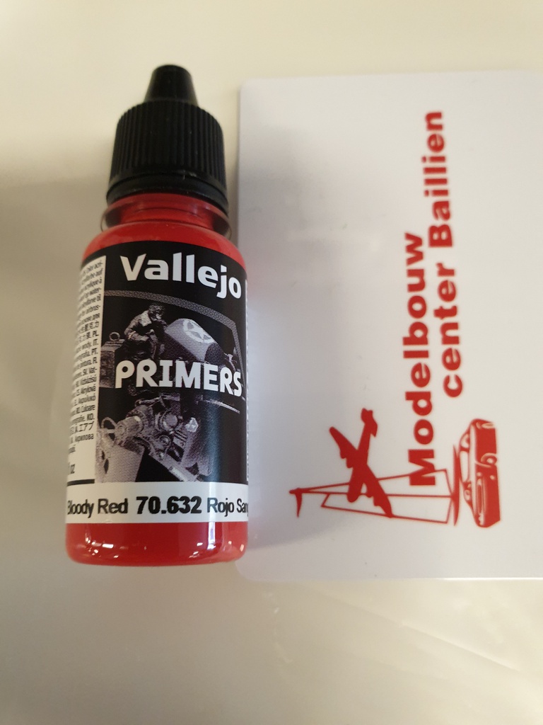 [ VAL70632 ] Vallejo primer bloody red 18ml