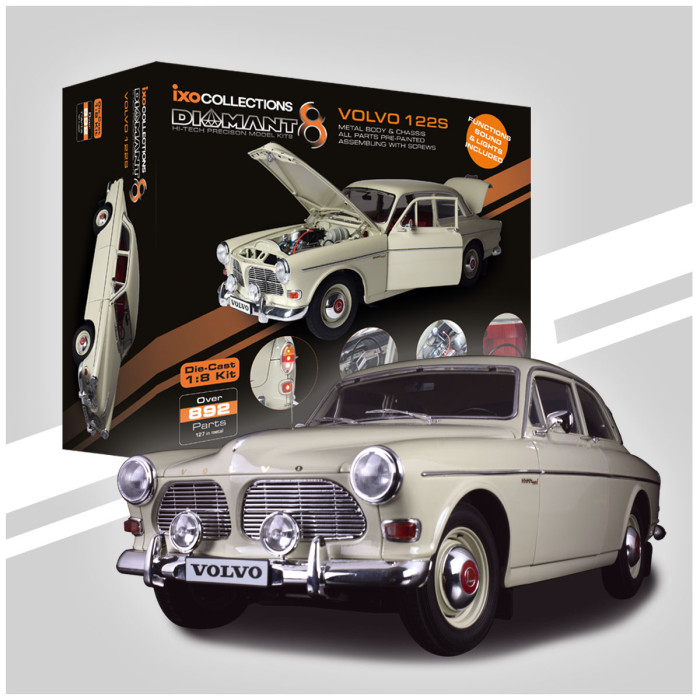 [ IXO-001 ] IXO-collection VOLVO AMAZON S122  1/8