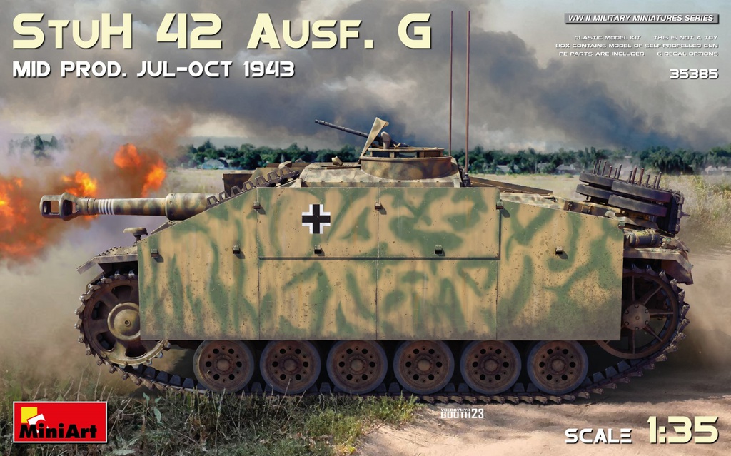 [ MINIART35385 ] Miniart StuH 42 Ausf. G Mid Prod. Jul-Oct 1943 1/35
