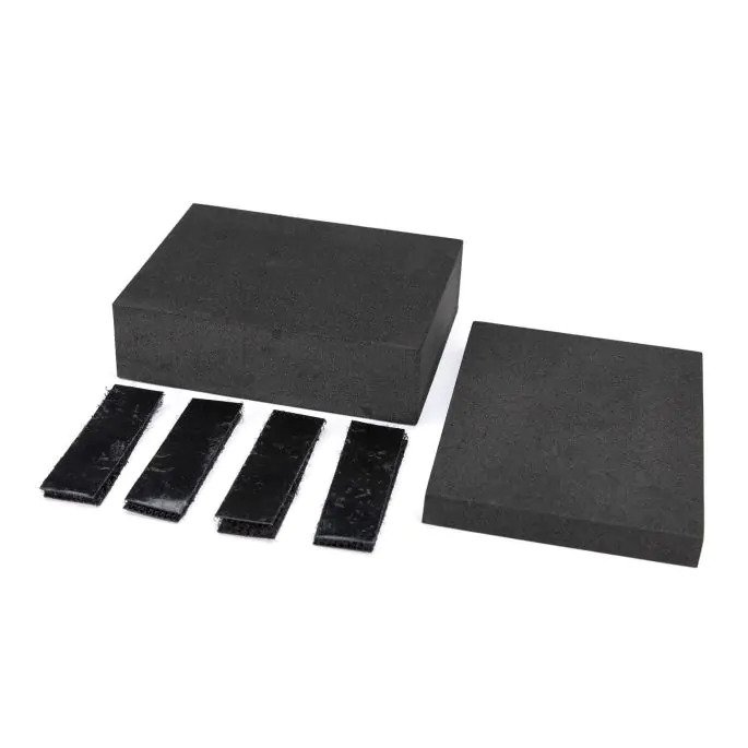 [ TRX-8794 ] Foam inserts, universal adapter (large & small) / adhesive hook and loop fasteners (4) (for #8796 RC car/truck stand) - TRX8794