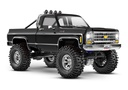 [ TRX-97064-1BLK ] Traxxas TRX-4M High Trail crawler with 1979 Chevrolet K10 Truck body 1/18 4WD - Black - trx97064-1BLK