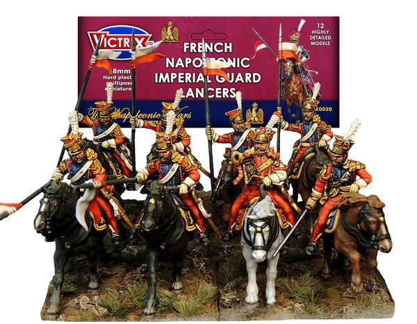 [ VICTRIXVX0020 ] FRENCH NAPOLEONIC IMPERIAL GUARD LANCERS