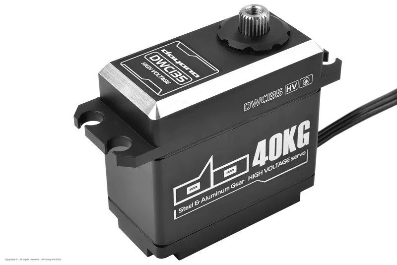 [ PRODO-DWC135 ] Doyono - Digital HV Servo - DWC-135 - Coreless - 40 Kg Torque - 0.18s Speed
