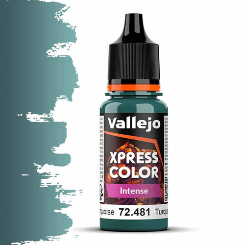 [ VAL72481 ] Vallejo Xpress Color Intense Heretic Turquoise 18ml