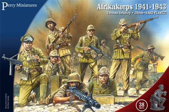 [ PERRYGWW1 ] Afrika korps 1941-1943 german infantry