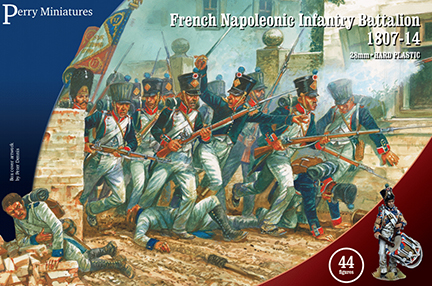 [ PERRYFN250 ] French Napoleonic Infantry Battalion 1807-14