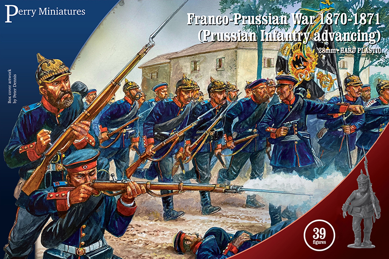 [ PERRYPRU1 ] Prussian Infantry advancing