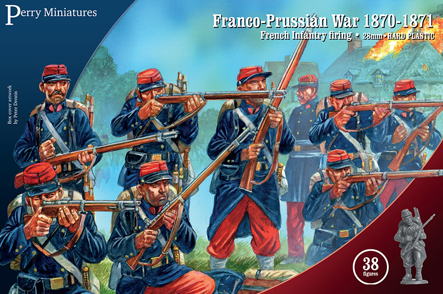 [ PERRYFRE2 ] Franco-Prussian War French Infantry firing line