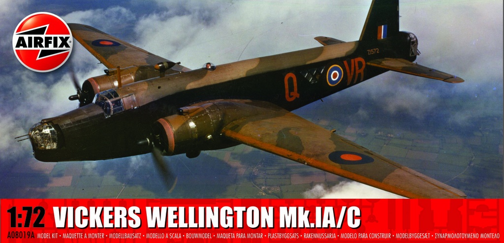 [ AIRA08019A ] Airfix Vickers Wellington Mk.IA/C  1/72