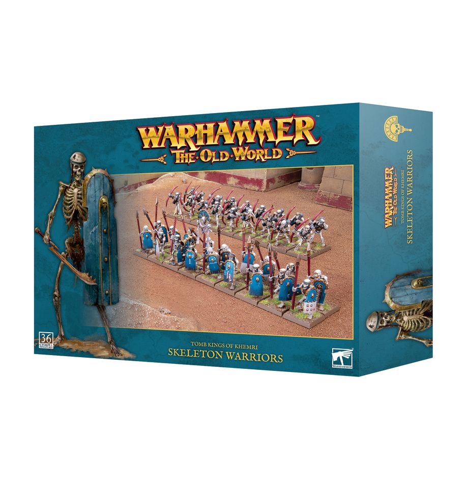[ GW07-09 ] TOMB KINGS OF KHEMRI: SKELETON WARRIORS