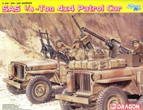 [ DRA6745 ] 1/35 SAS 1/4 TON 4X4 PATROL CAR (SMART KIT) 