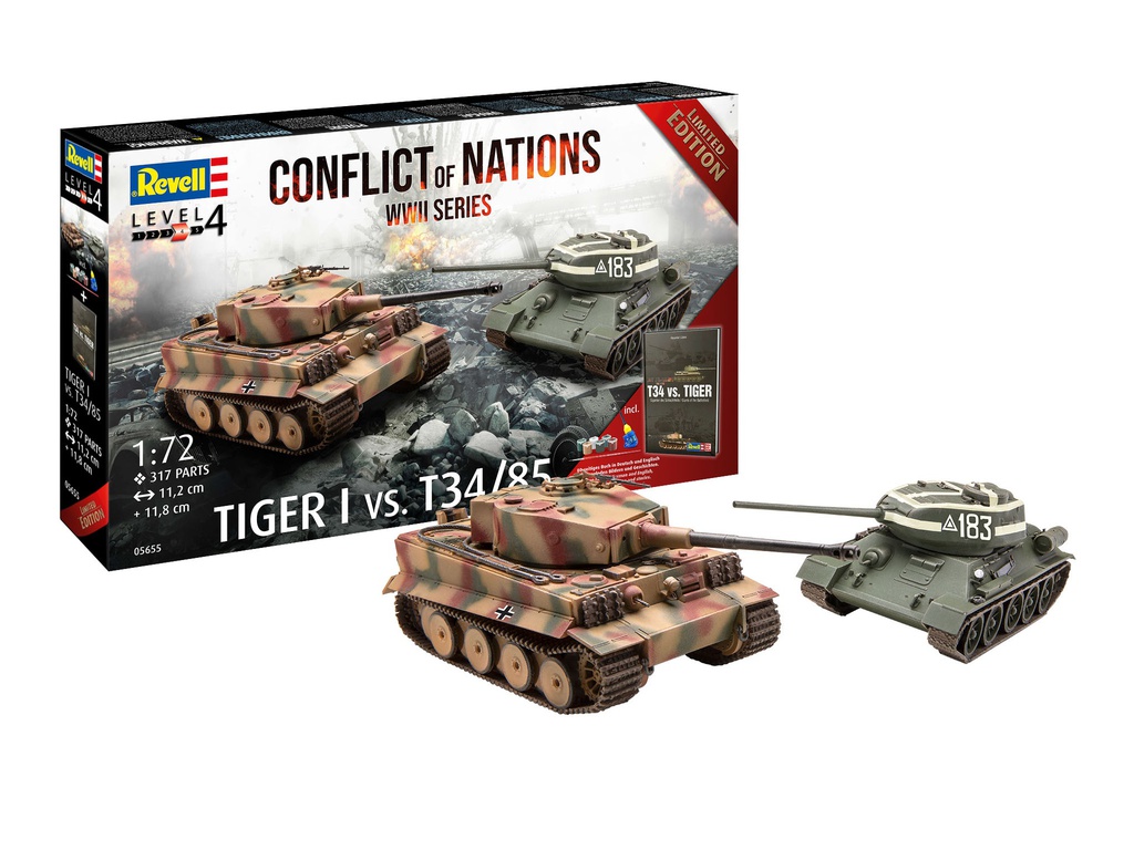 [ RE05655 ] Revell Cadeauset "Conflict of Nations Series" 1/72