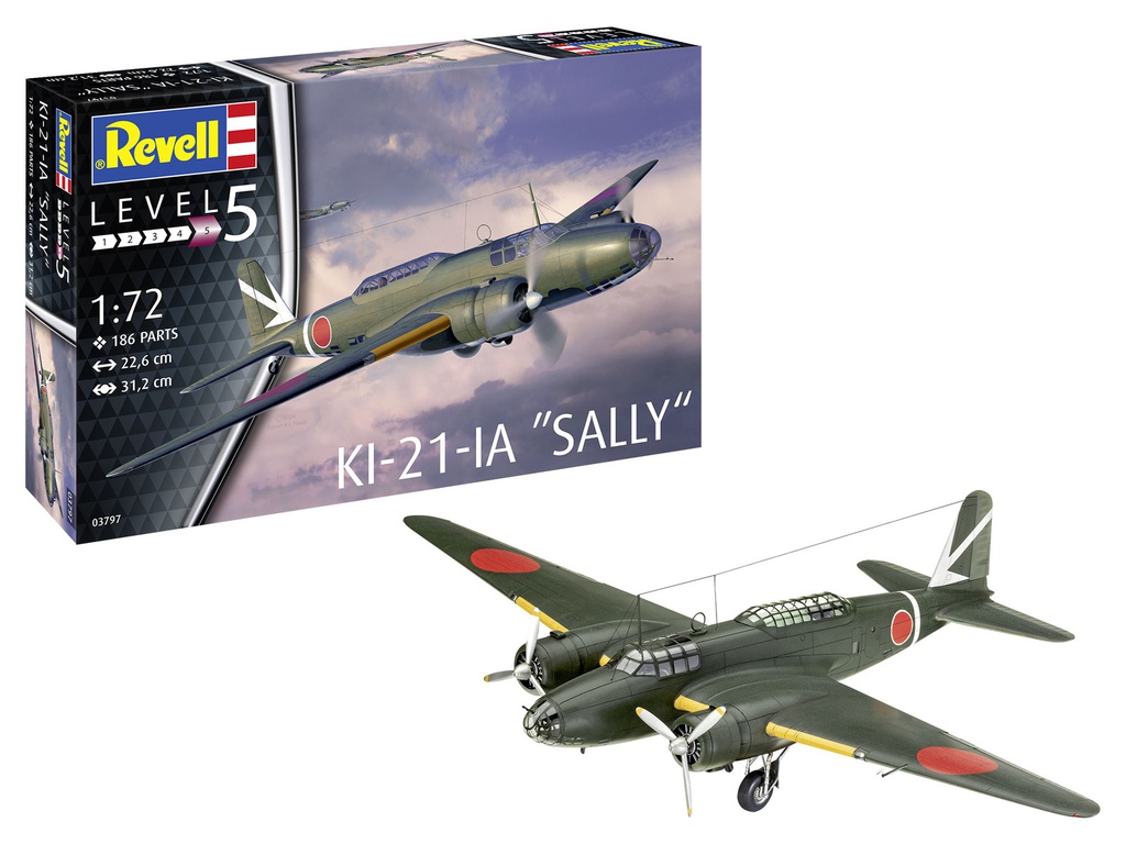 [ RE03797 ] Revell KI-21-IA "Sally" 1/72
