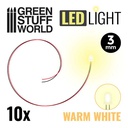[ GSW3822 ] Green Stuff World 3mm Leds Warm White
