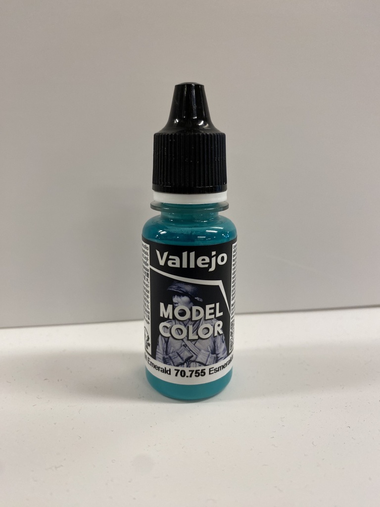 [ VAL70755 ] Vallejo Model Color Light Emerald 18ml