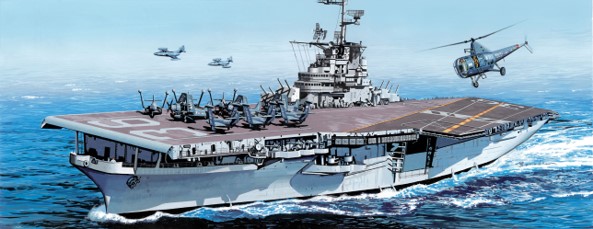 [ DRA7064 ] U.S.S. ANTIETAM CV-36