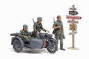 [ T35384 ] Tamiya German KS600 Motorcycle W/Sidecar 1/35