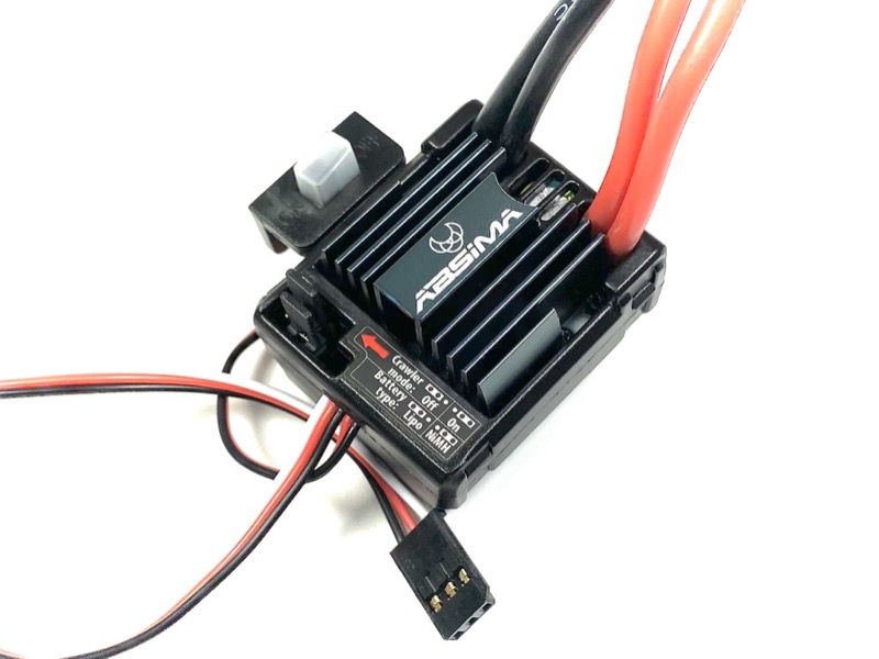 [ ABS2100004V2 ] 1/10 Brushed V2 Standaard & Crawler ESC 80A Waterproof