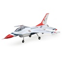 [ EFL178500 ] F-16 Thunderbirds 70mm EDF Jet BNF Basic with AS3X & Optional use SAFE SELECT