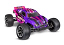 [ TRX-37254-8PINK ] Traxxas Rustler 2wd Brushed HD incl battery & USB-C charger - Pink- TRX37254-8PINK