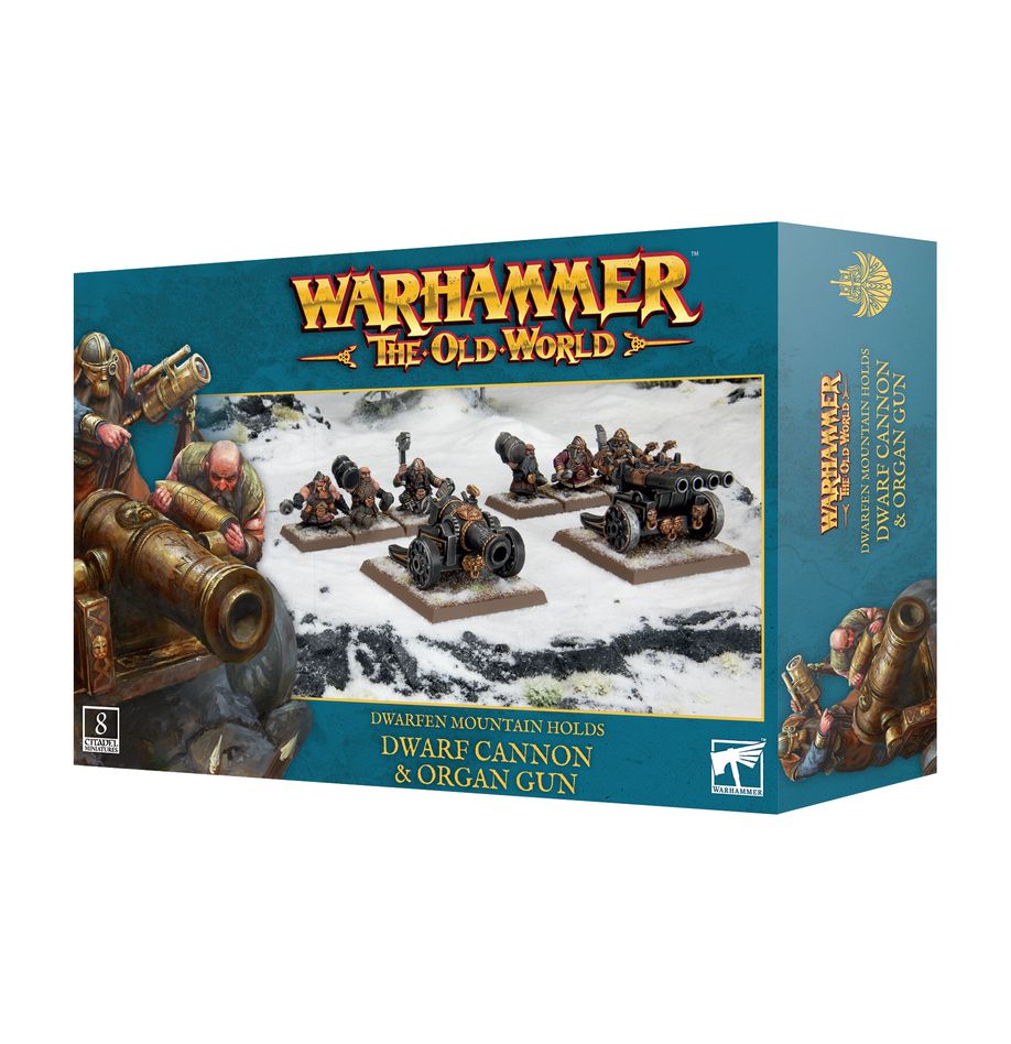 [ GW10-14 ] DWARFEN MOUNTAIN HOLDS: DWARF CANNON & ORGAN GUN