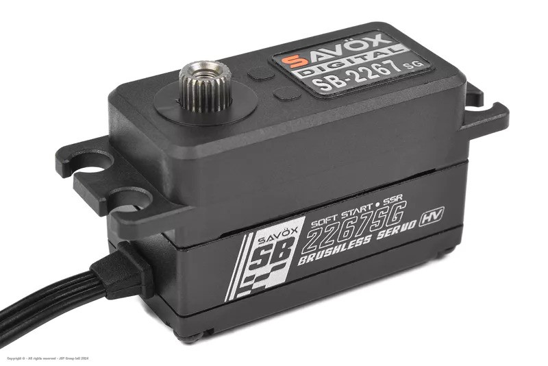 [ PROSB-2267SG+ ] Savöx Servo - SB2267SG+ - Digital - High Voltage - Brushless Motor - Steel Gears