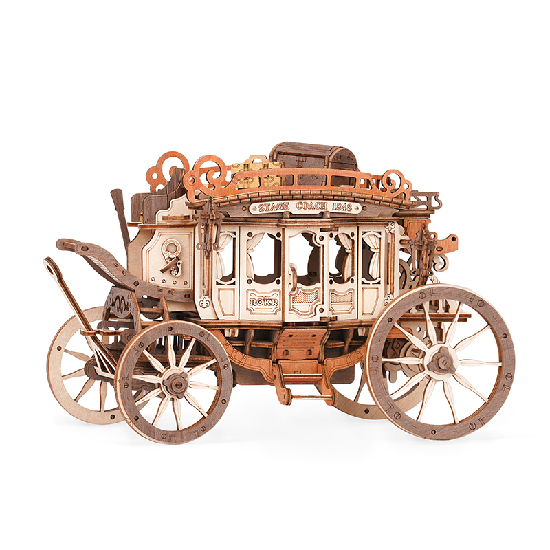 [ ROKRAMKA1 ] ROKR Mechanical Music Box Stagecoach