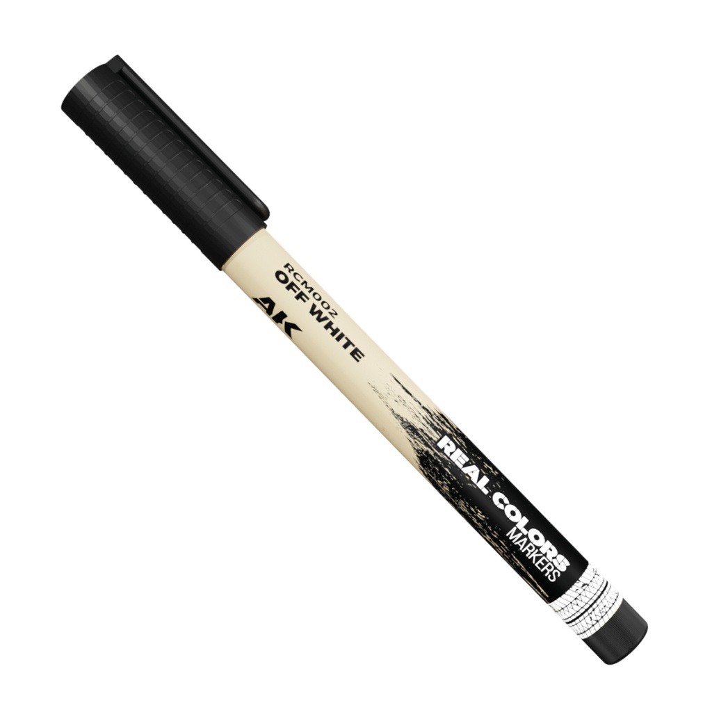 [ AKRCM002 ] Ak-interactive REAL COLORS MARKERS OFF WHITE