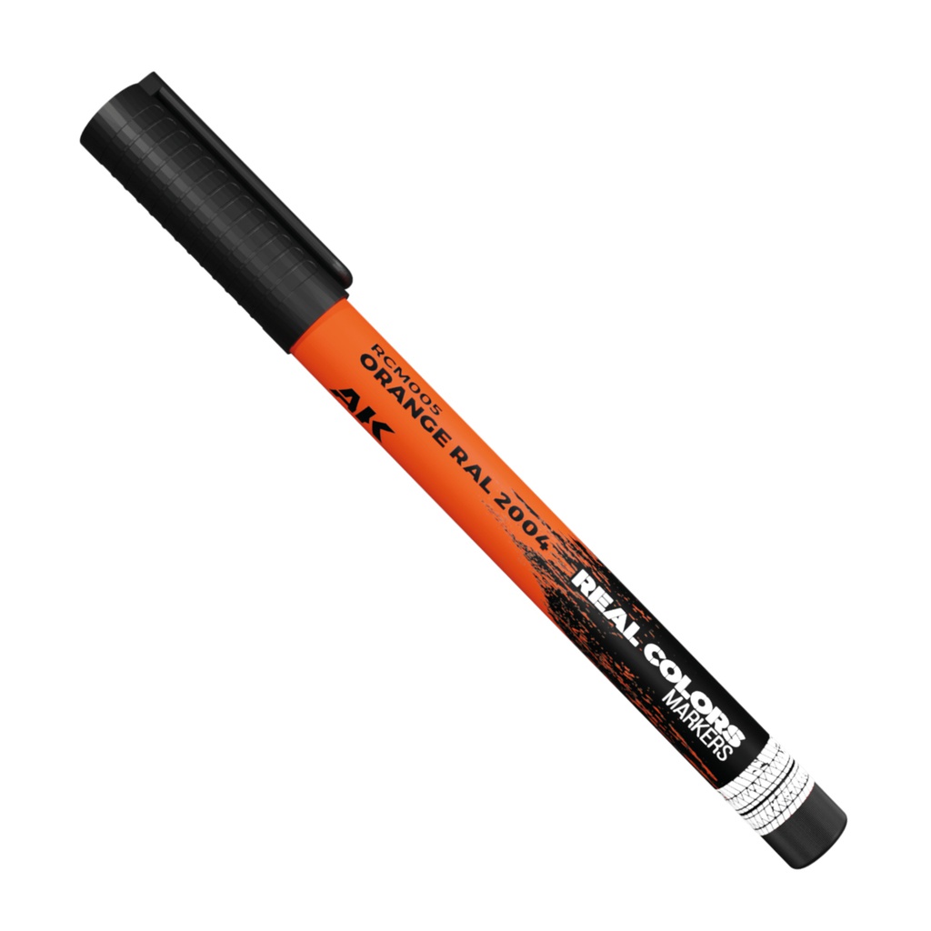 [ AKRCM005 ] Ak-interactive REAL COLORS MARKERS ORANGE RAL2004