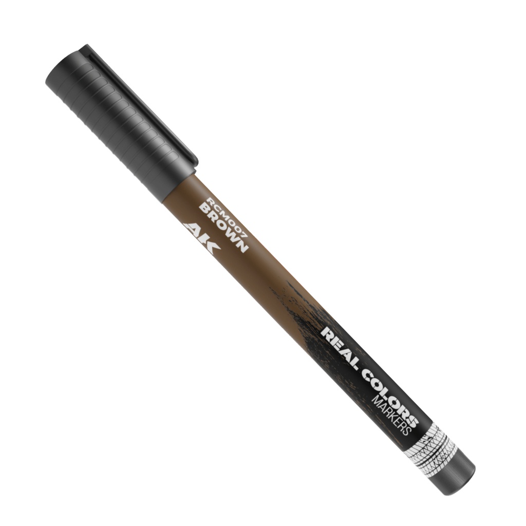 [ AKRCM007 ] Ak-interactive REAL COLORS MARKERS BROWN