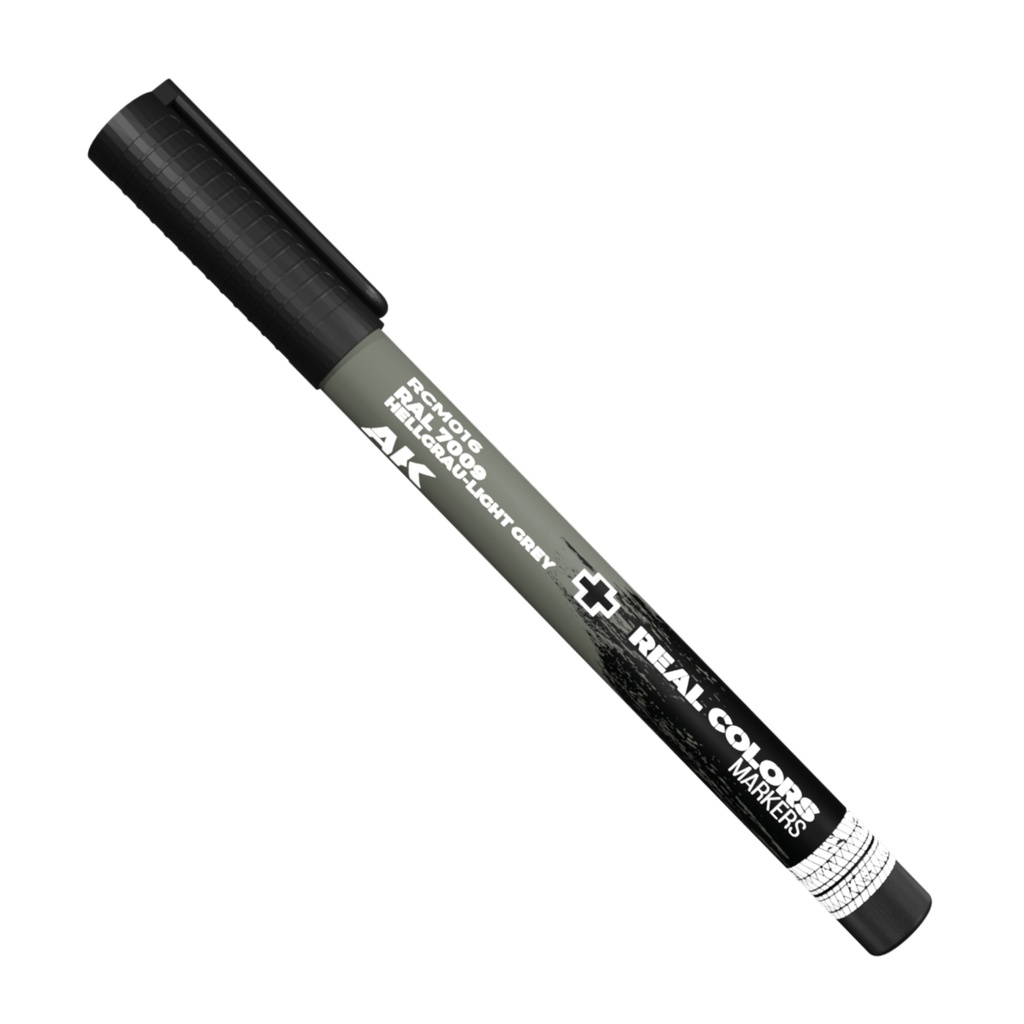 [ AKRCM016 ] Ak-interactive REAL COLORS MARKERS RAL 7009 HELLGRAU-LIGHT GREY