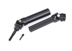 [ TRX-10250 ] Traxxas Driveshaft assembly, front or rear, Maxx® Duty steel core (left or right) (1) (fully assembled, ready to install)/ screw pin (1) - trx10250