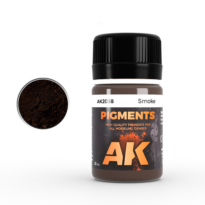 [ AK2038 ] Ak-interactive Enamel effects SMOKE PIGMENT 35ml