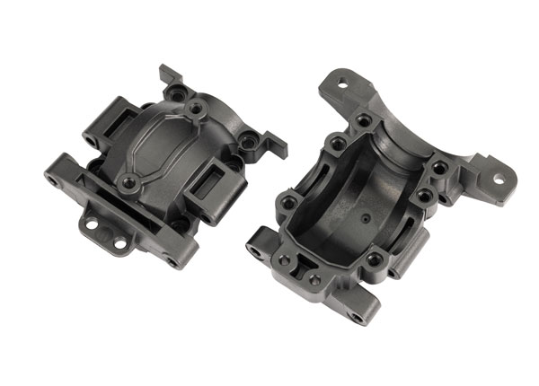 [ TRX-10729 ] Traxxas Bulkhead, rear (upper & lower) - trx10729