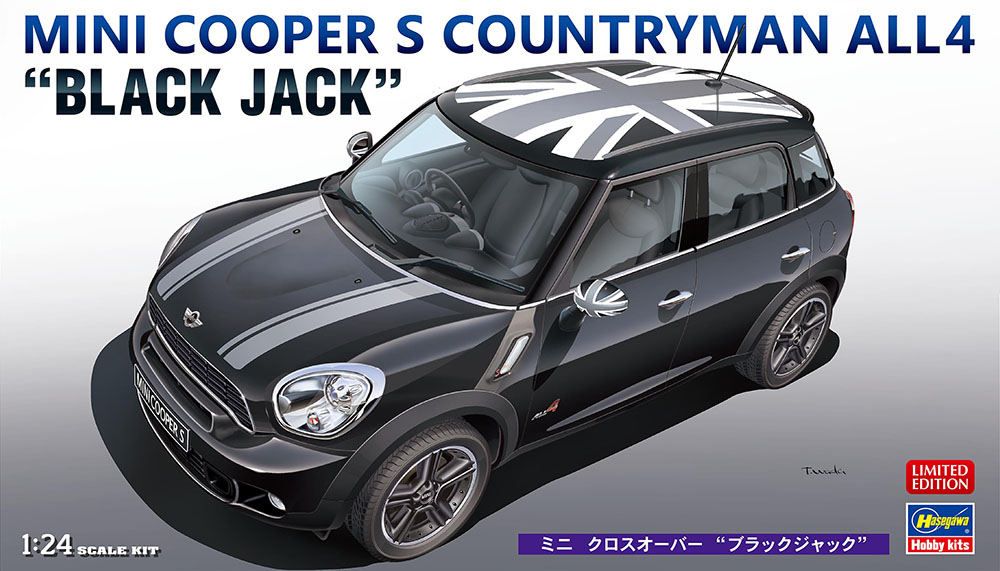 [ HAS20704 ] Hasegawa Mini Cooper S countryman all4 "black jack"