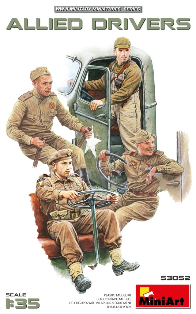 [ MINIART53052 ] Miniart Allied Drivers 1/35