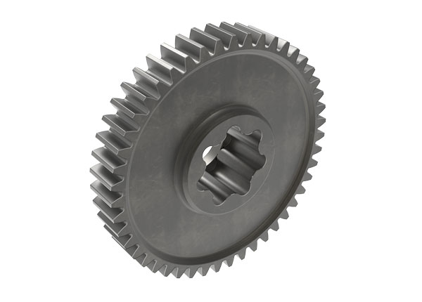 [ TRX-10756X ] Traxxas Spur gear, steel, 47-tooth (0.8 metric pitch, compatible with 32-pitch) - trx10756x