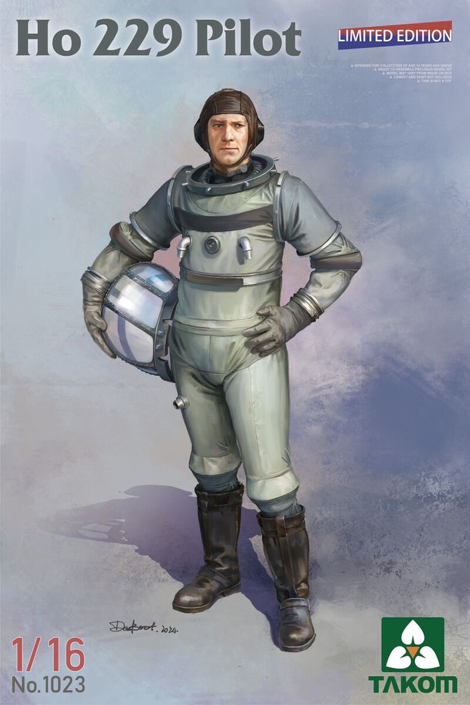[ TAKOM1023 ] Takom 1023 Ho 229 Pilot (Limited Edition) 1/16