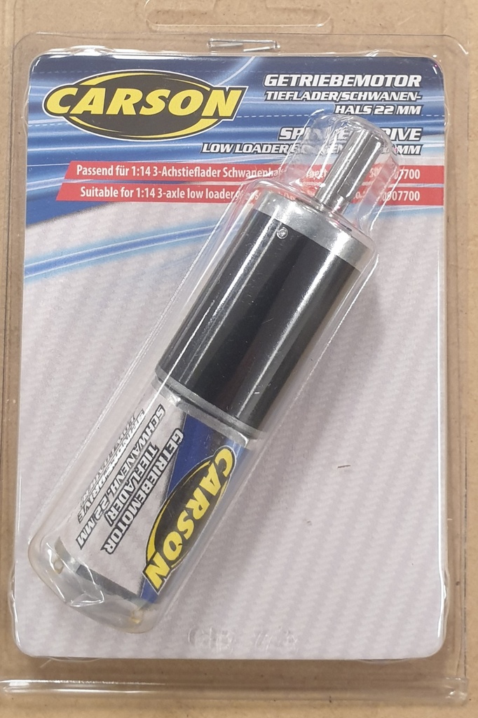 [ CA907703 ] Getriebemotor Tieflader / Schwanenhals - 22mm