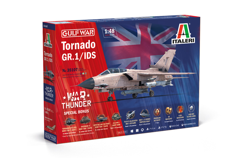 [ ITA-35107 ] Italeri Tornado GR.1/IDS 1/48 