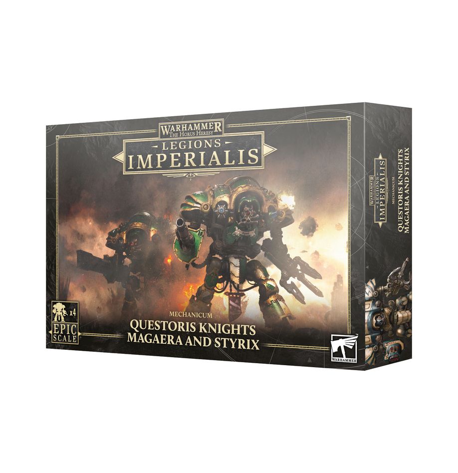 [ GW03-88 ] LEGIONS IMPERIALIS: QUESTORIS KNIGHTS MAGAERA AND STYRIX (Leverbaar vanaf 3/5)