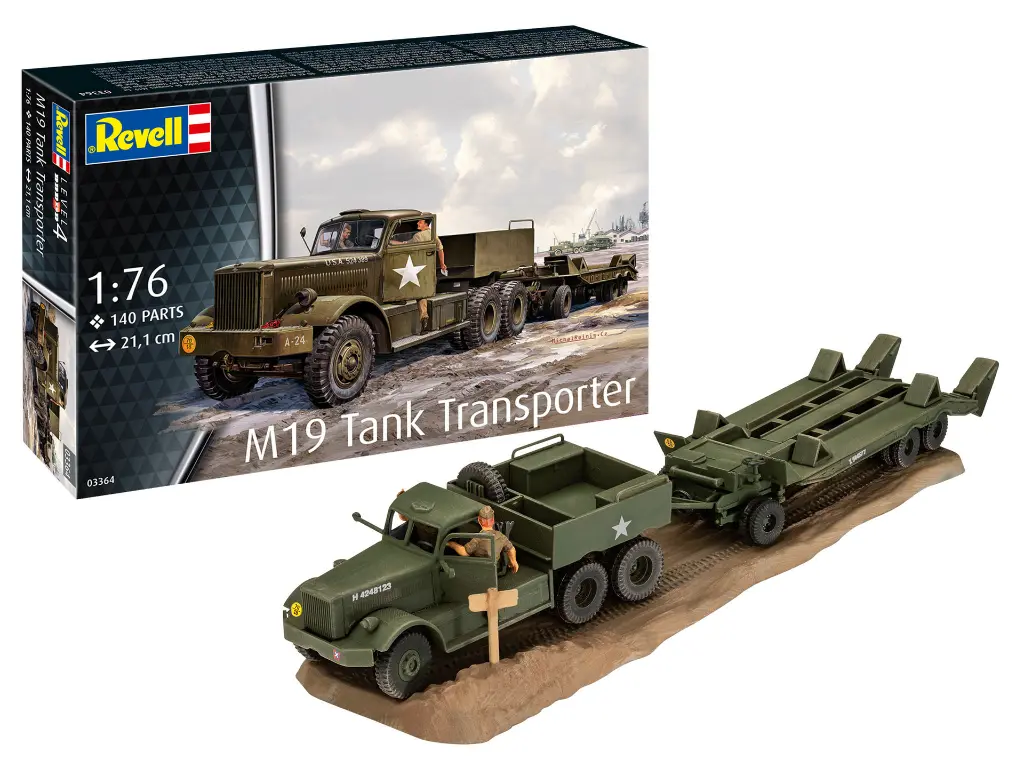 [ RE03364 ] Revell M19 Tank Transporter 1/76