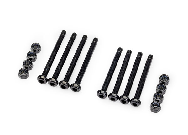 [ TRX-10740X ] Traxxas Suspension pins, outer (hardened steel), 3x34mm (4), 3x37mm (4)