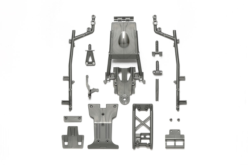 [ T51757 ] Tamiya DT-04 F parts (frame)
