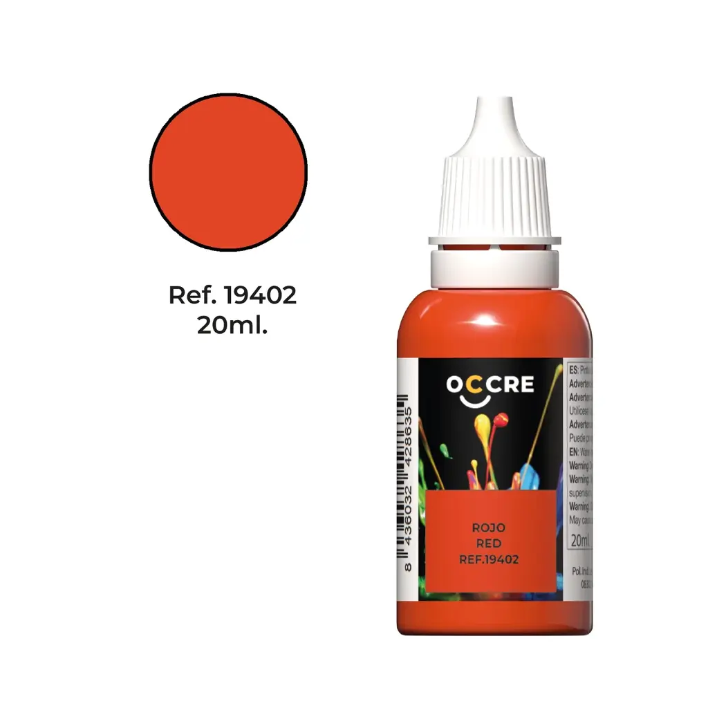 [ OCCRE19402 ] Occre Rood Acryl 20ml