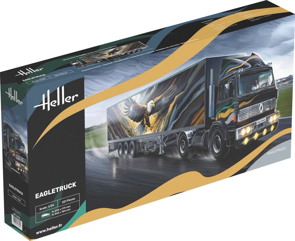[ HE80784 ] Heller Eagletruck 1/24