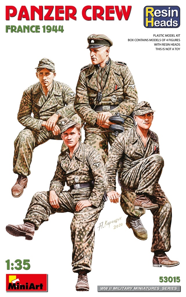 [ MINIART53015 ] Panzer crew France 1944  1/35