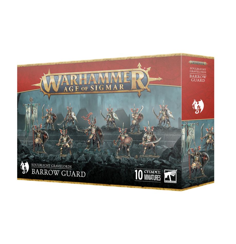 [ GW91-84 ] SOULBLIGHT GRAVELORDS: BARROW GUARD (Leverbaar vanaf 24/5)